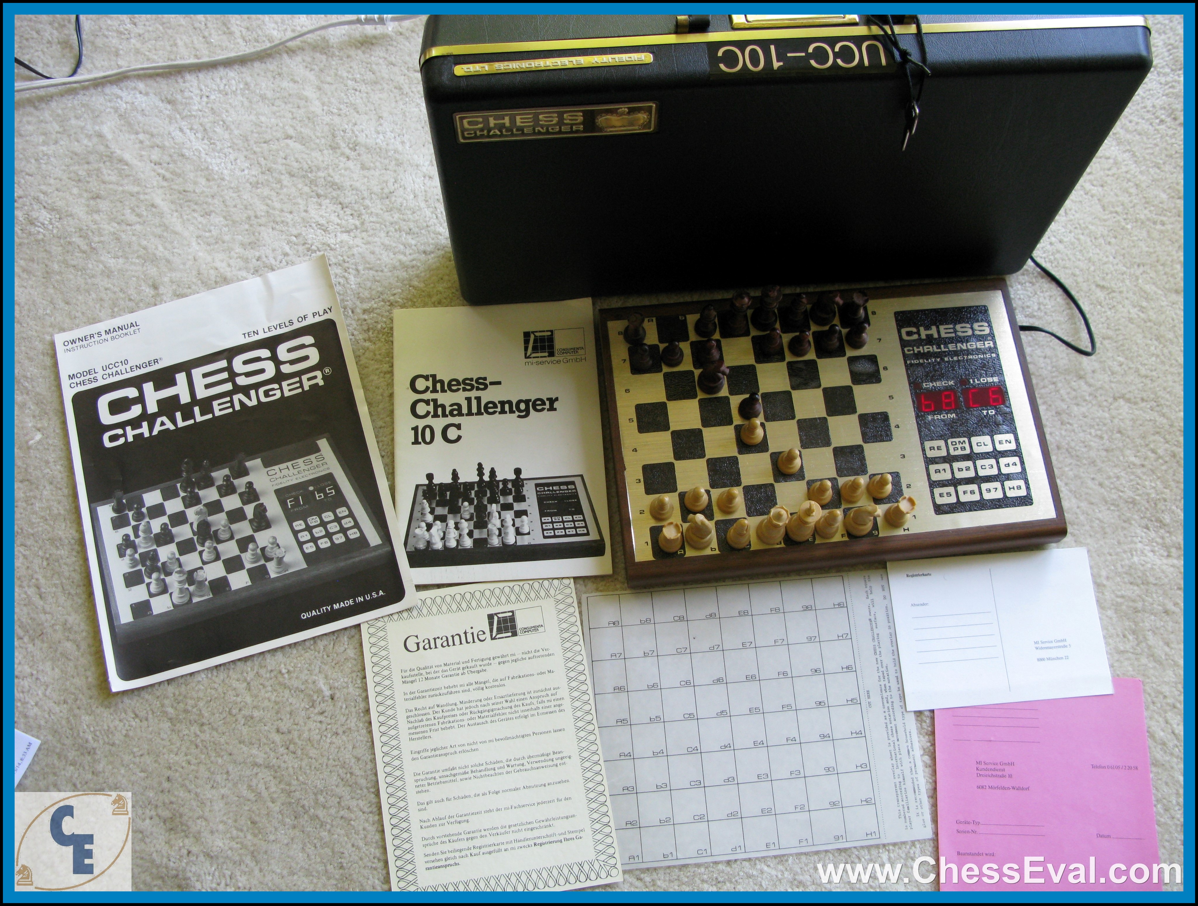 Chess Challenger 10 - Version C (1979)