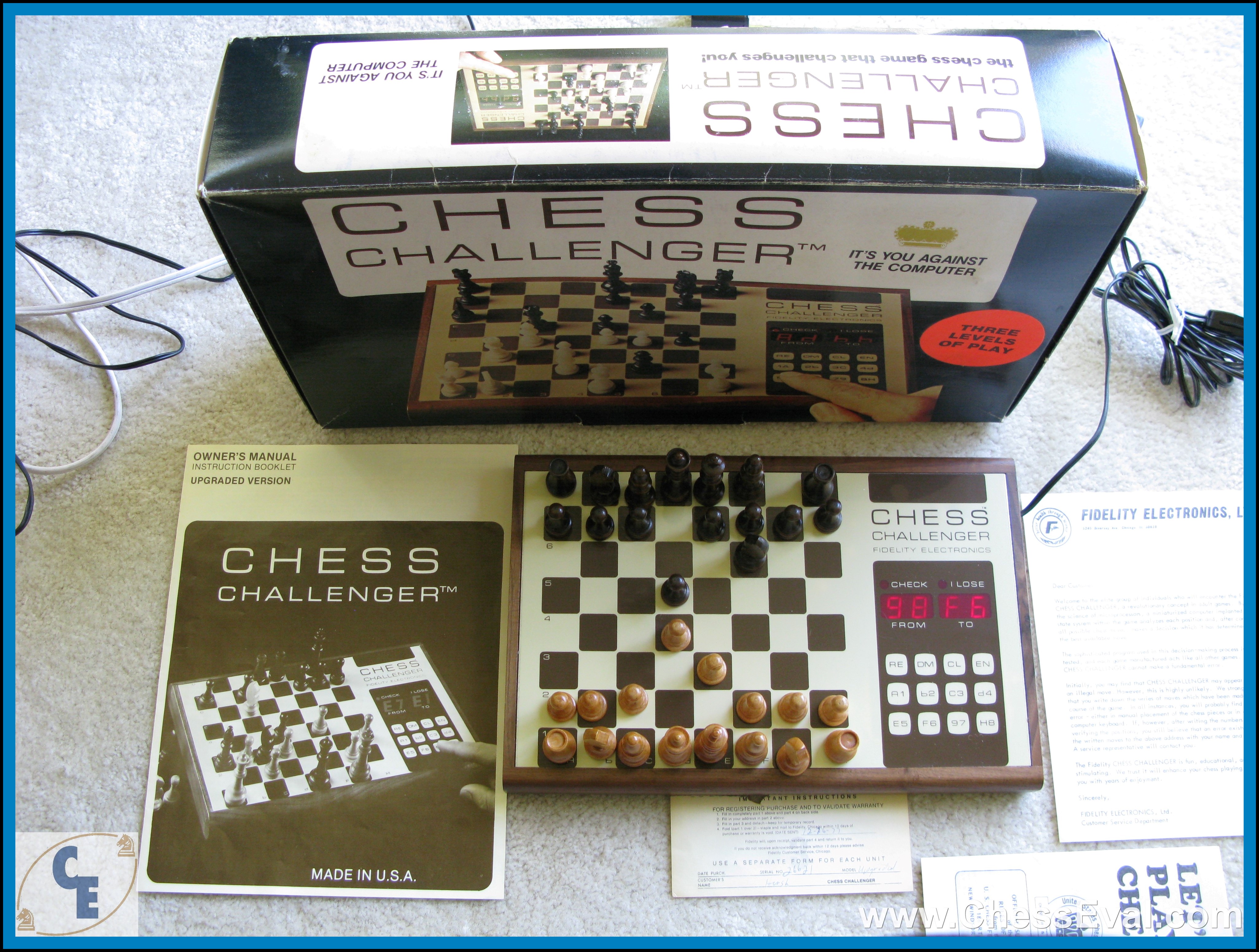 Chess Challenger 3 - Upgraded Version