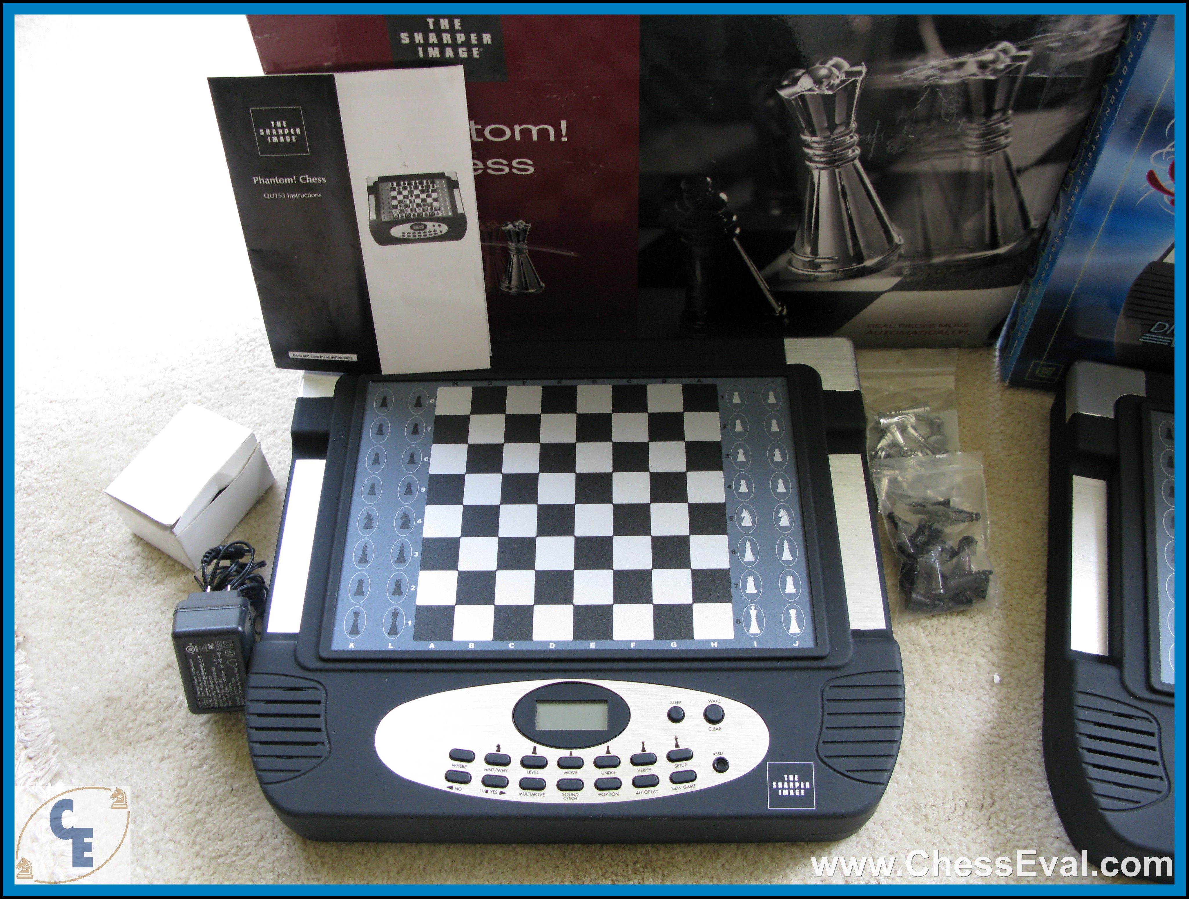 Excalibur Phantom Force Electronic Auto-Motion Computer Robotic Chess  740DG-ML6