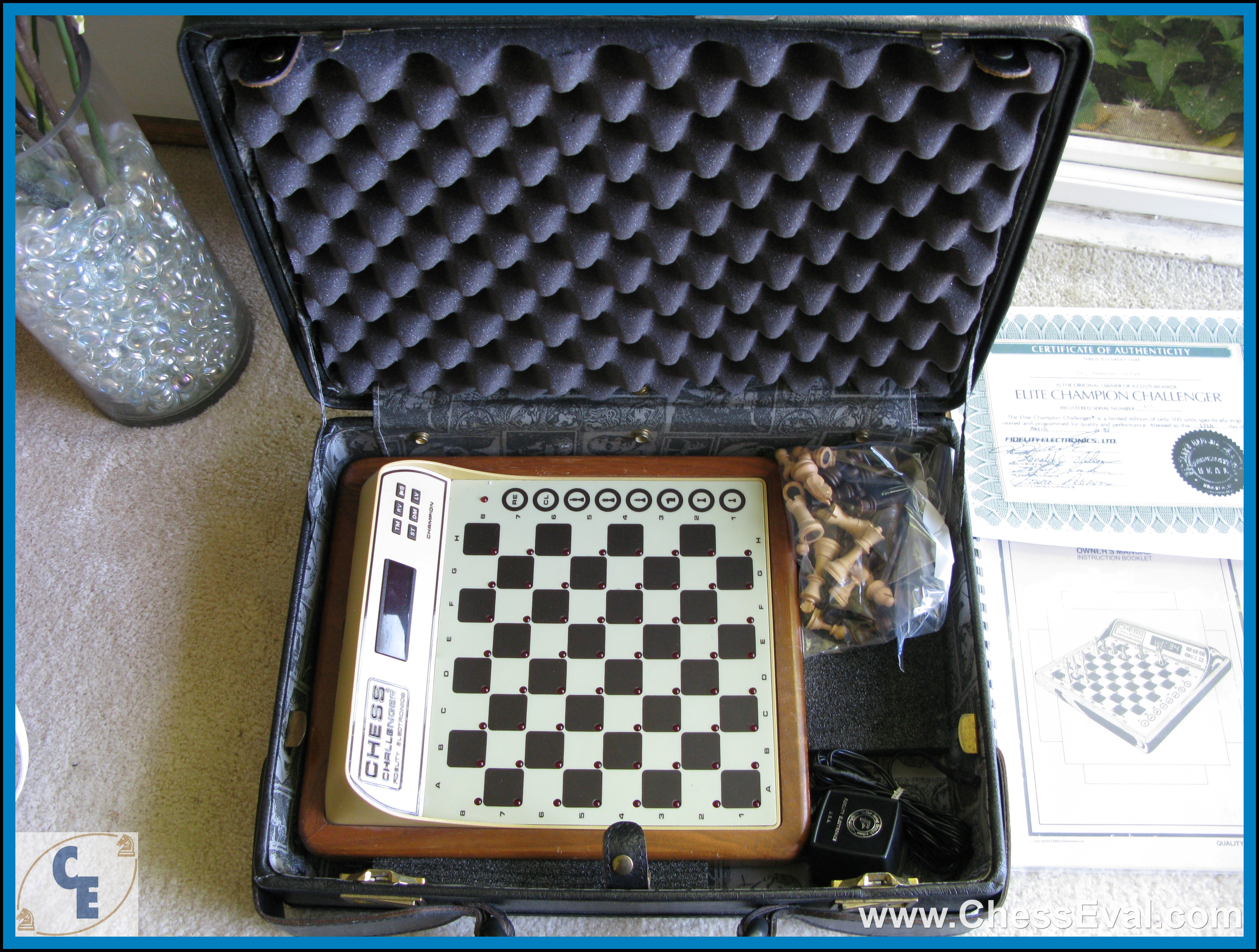Fidelity Elite Champion Sensory Chess Challenger (model EC) - 455 (1981) RARE — FidelityEliteChampion-455-1.jpeg