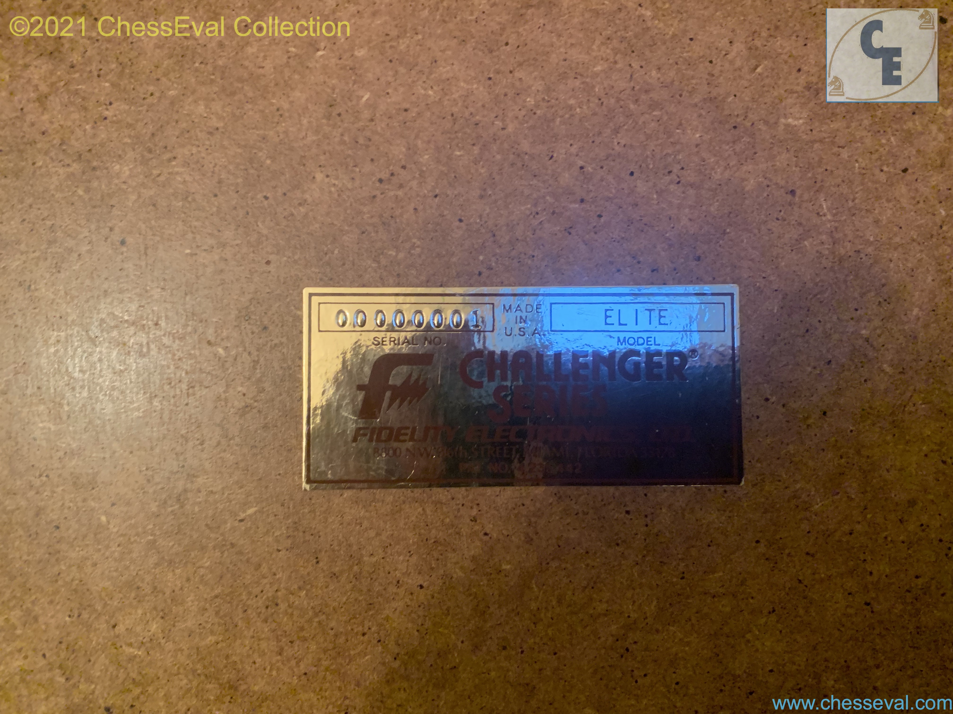 Fidelity Elite Champion eXperimental (Program X Travemunde) - 001 (1981) X-RARE — ChampionElite001-1 .jpg