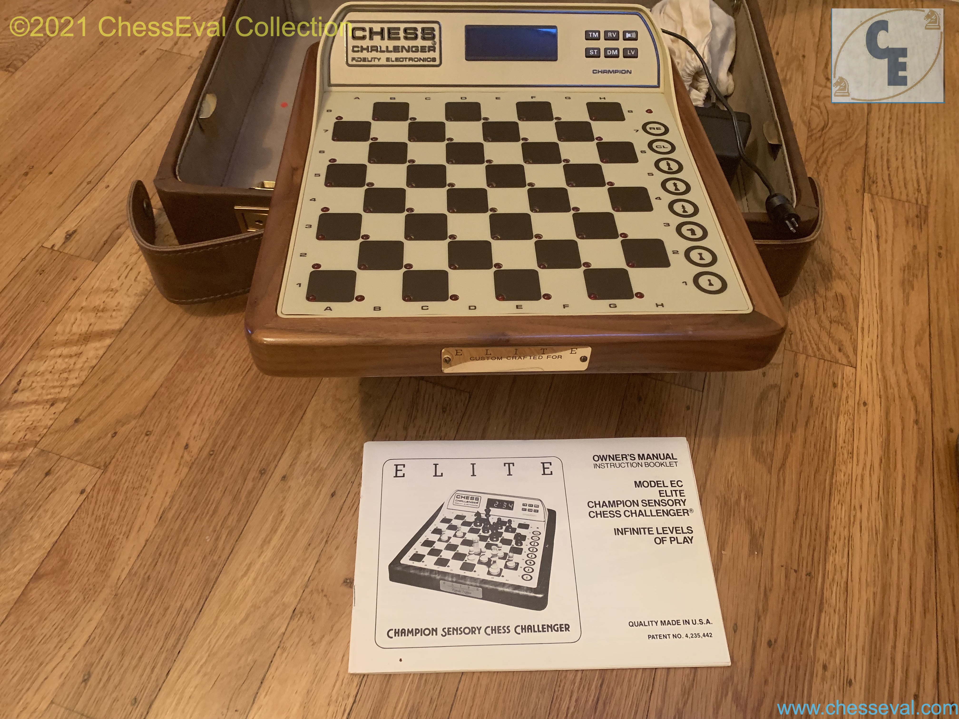 Fidelity Elite Champion eXperimental (Program X Travemunde) - 001 (1981) X-RARE — ChampionElite001-3.jpg