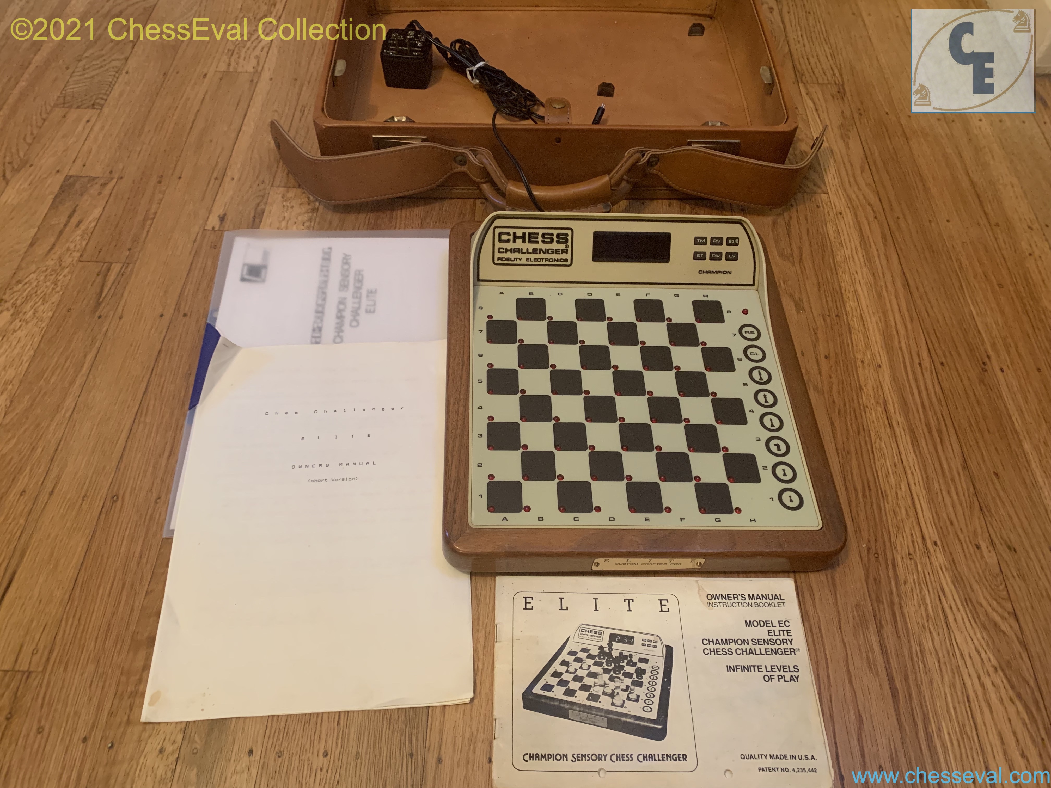 Another view of the serial 124 specimen and its period documentation.
